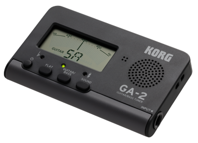 Preview: KORG Stimmgerät, Gitarre/Bass, GA-2, schwarz