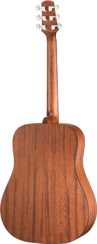 Preview: WALDEN Westerngitarre, Dreadnought, Decke massiv, Mattlack, EQ, Tasche