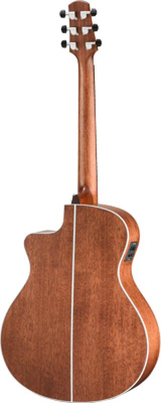 Preview: WALDEN Westerngitarre, Grand Auditorium Cut, vollmassiv, Satinlack, EQ
