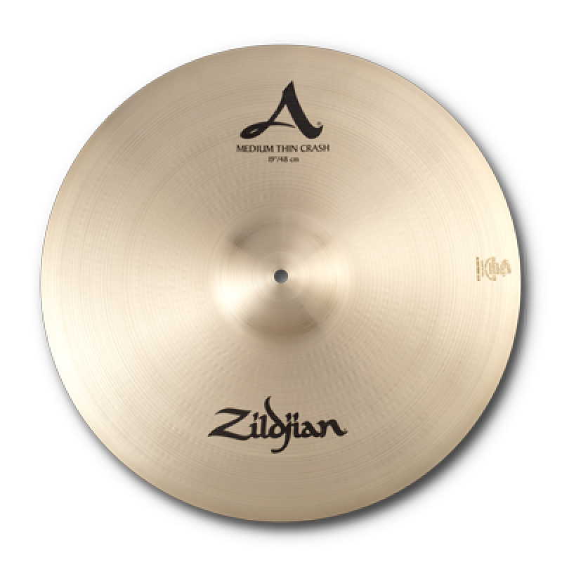 Preview: ZILDJIAN Crash, A Zildjian, 19", Medium Thin Crash, traditional
