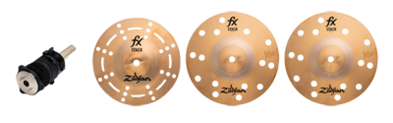 Preview: ZILDJIAN Effekt, FX, 8", Stack, mit Cymbolt®, traditional
