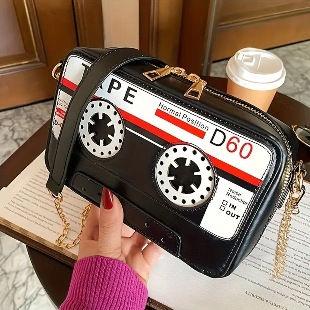 Preview: ROCK-HUS Damenhandtasche Kassette