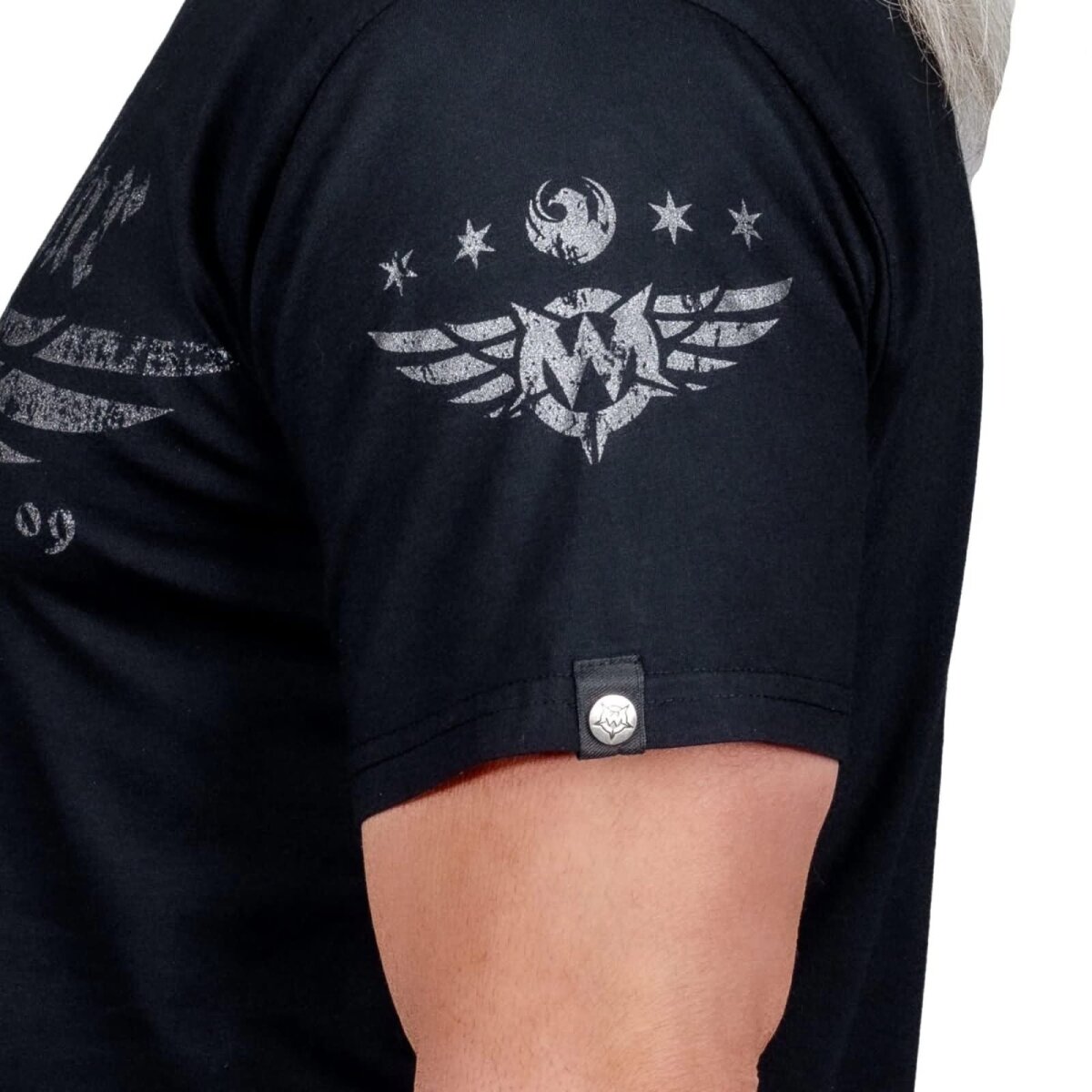 Preview: WORNSTAR Herren Machine Shop Tee T-Shirt schwarz