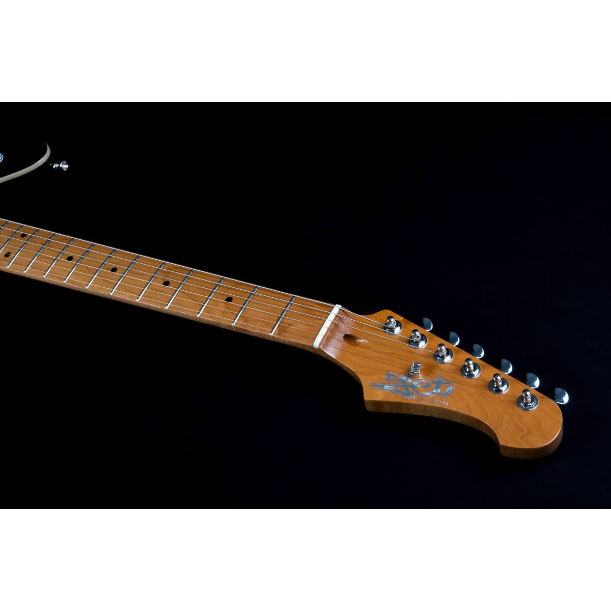 Preview: ROCK-HUS Jet-Guitars JJ-350 BK Black