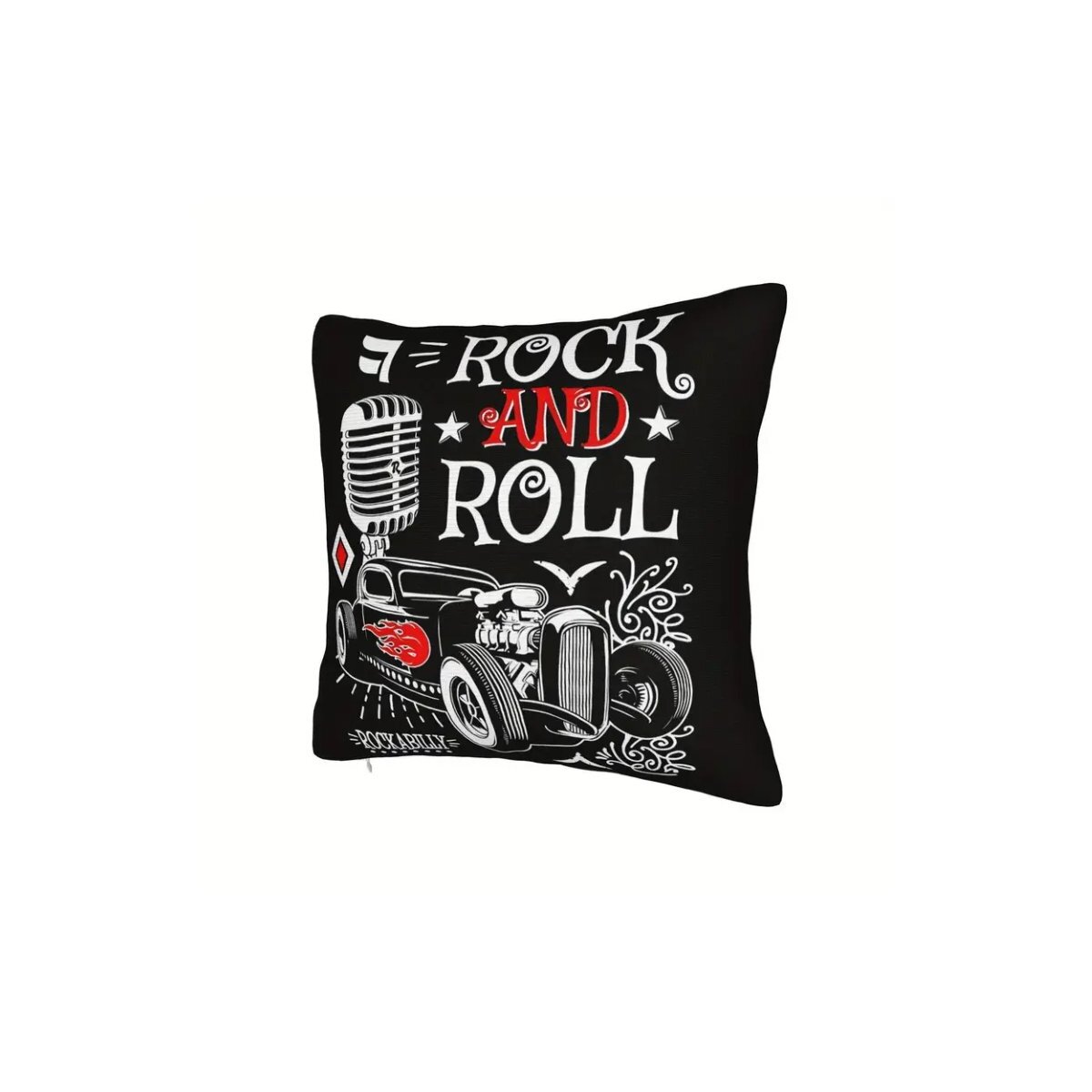Preview: ROCK-HUS Kissenbezug Rockabilly Rock´n Roll HotRod