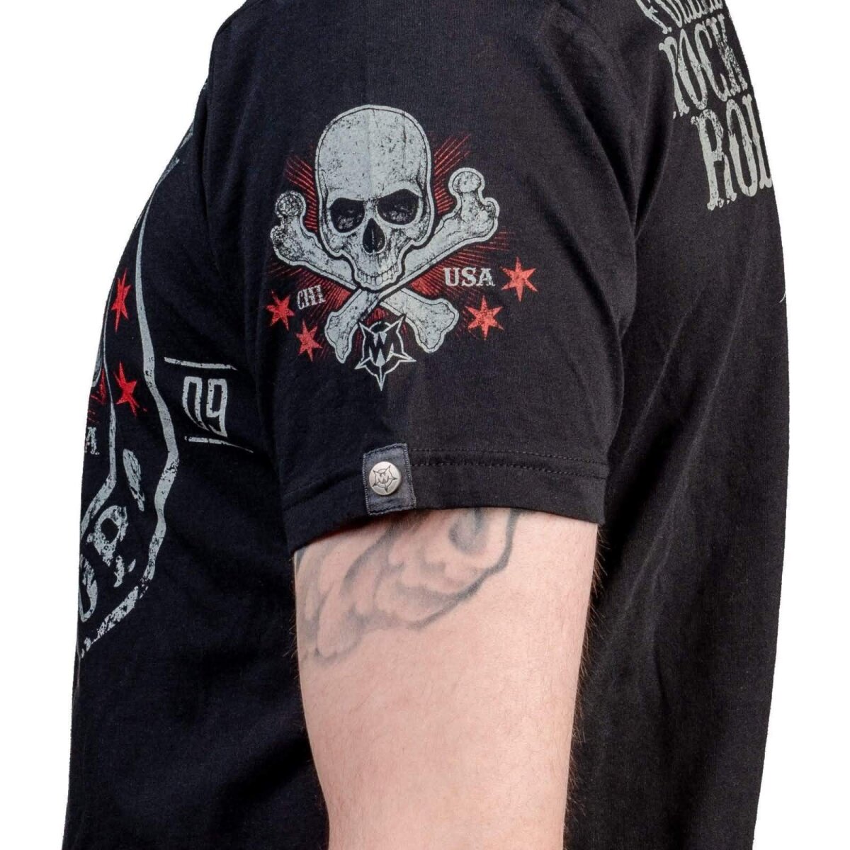 Preview: WORNSTAR Herren Artist Asylum Signature Series Electric Tee T-Shirt schwarz