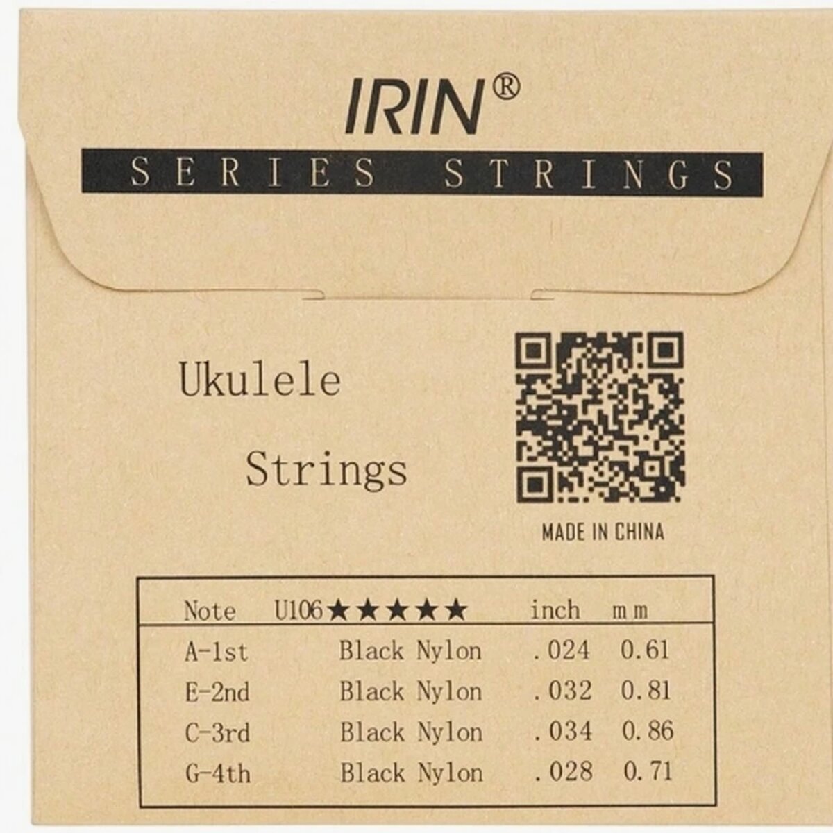 Preview: ROCK-HUS Ukulele IRIN 24-32-34-28