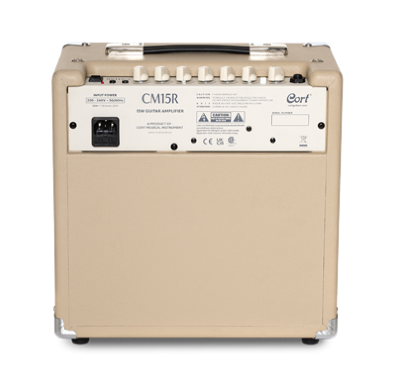 Preview: CORT E-Gitarrencombo, CM15R, White Sand, 15 Watt