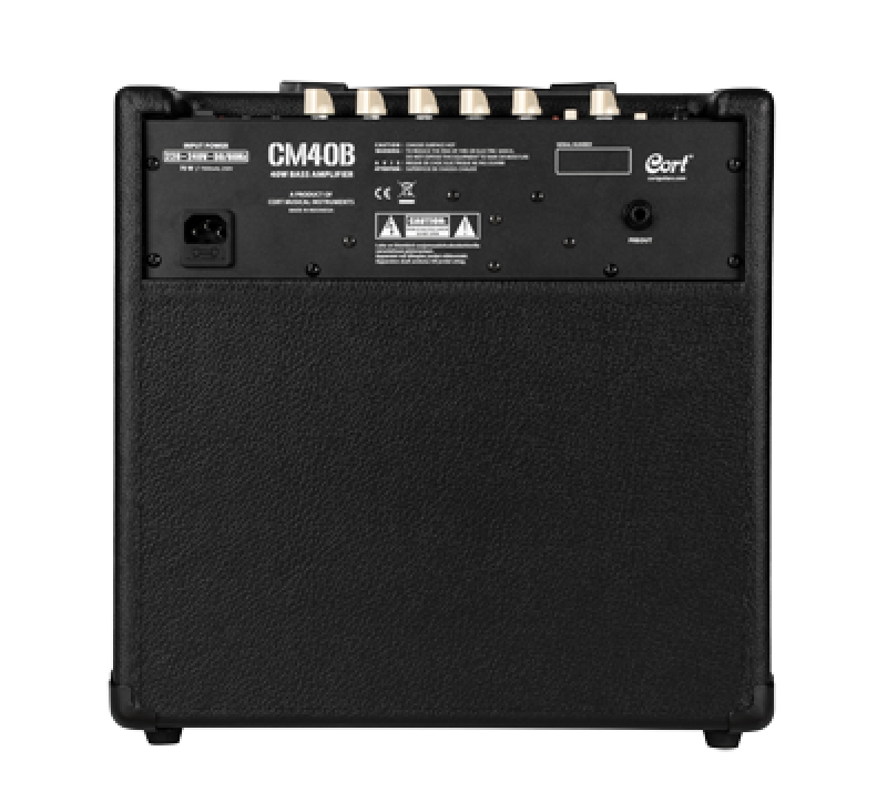 Preview: CORT Basscombo, CM40B, schwarz, 40 Watt