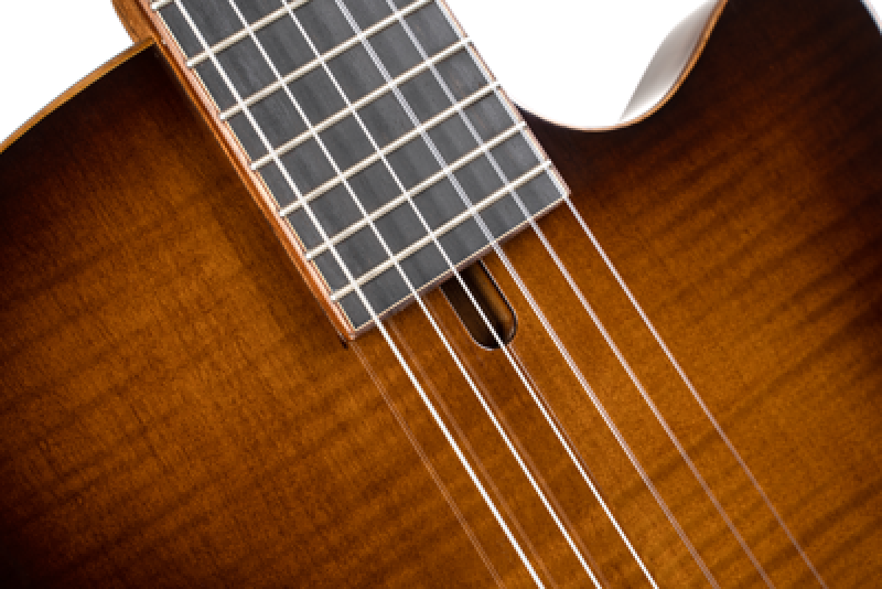 Preview: CORT E-Gitarre, Sunset Nylectric DLX, Nylon, Tobacco Sunburst, Preamp,