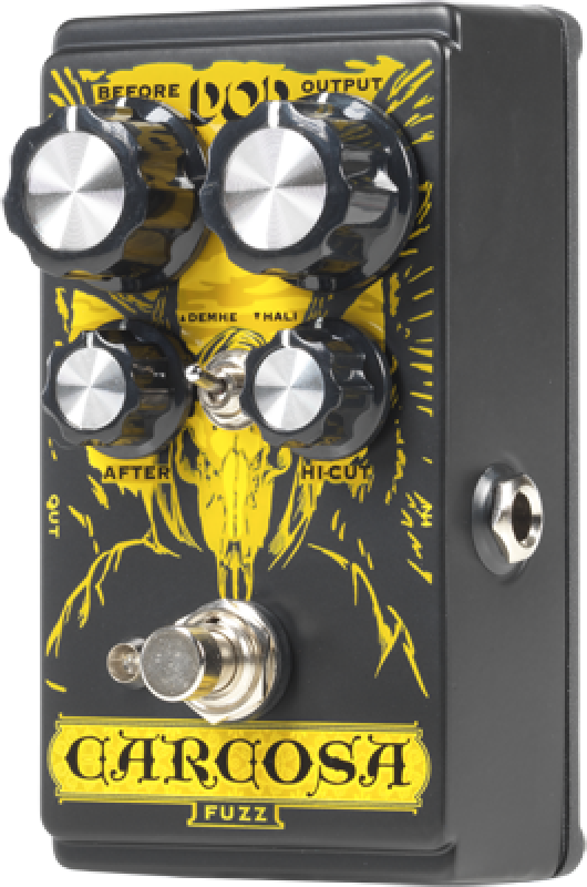 Preview: DIGITECH Effektpedal, DOD, Carcosa, Analog Fuzz, True Bypass
