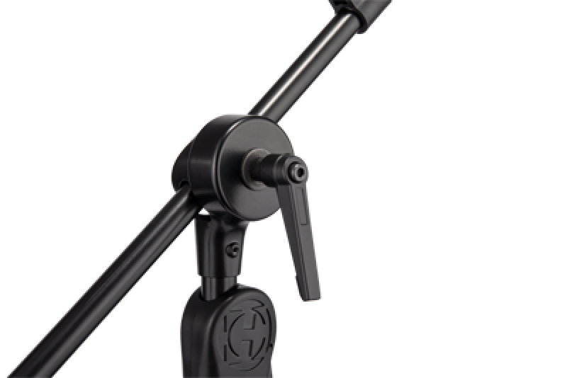 Preview: HERCULES Mikrofonständer, Pro Serie, 107-240cm, versenkbarer Galgen, d