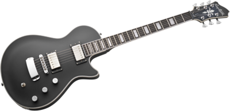 Preview: HAGSTROM E-Gitarre, Ultra Max, Black Satin