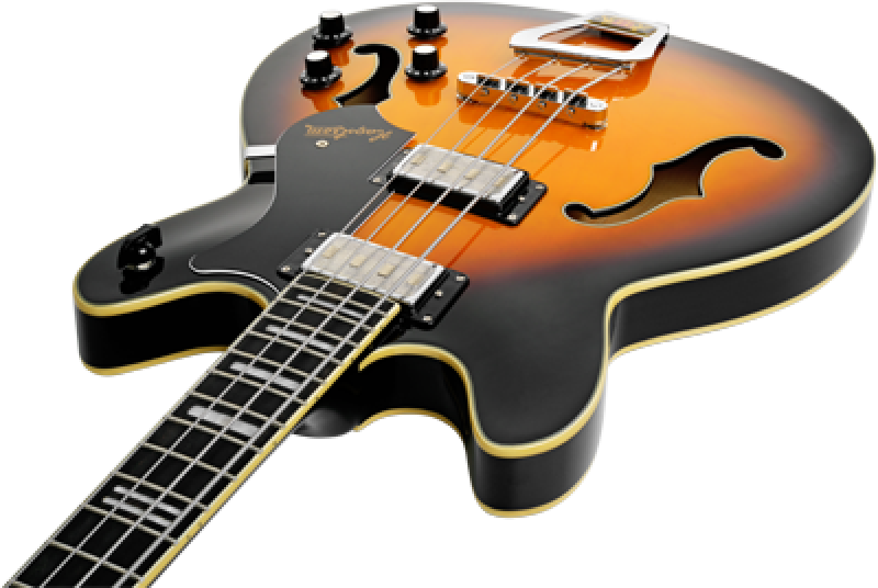 Preview: HAGSTROM Bassgitarre, Viking, Tobacco Sunburst