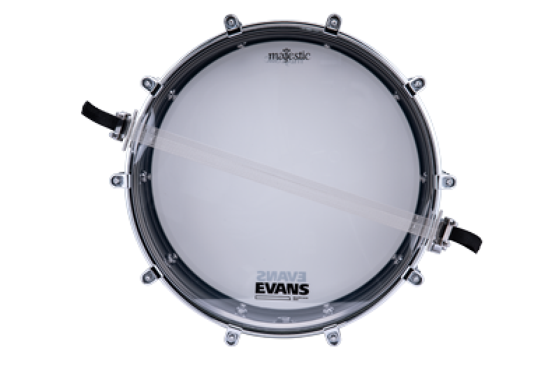 Preview: MAJESTIC Konzert Snare, Opus One, 14x5, Messing, verchromte Hardware