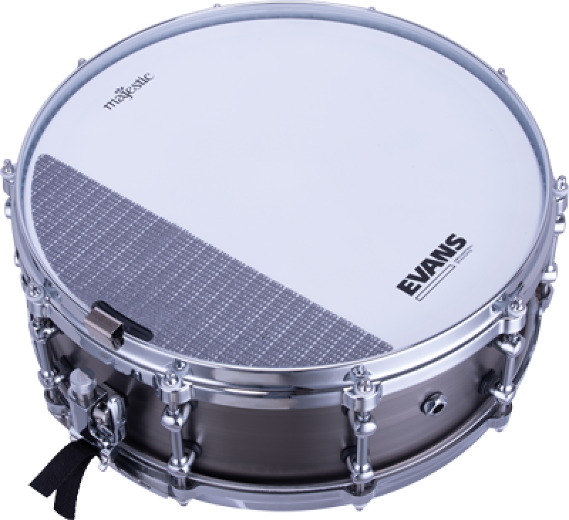 Preview: MAJESTIC Konzert Snare, Opus One, 14x5, Cast Iron, verchromte Hardware