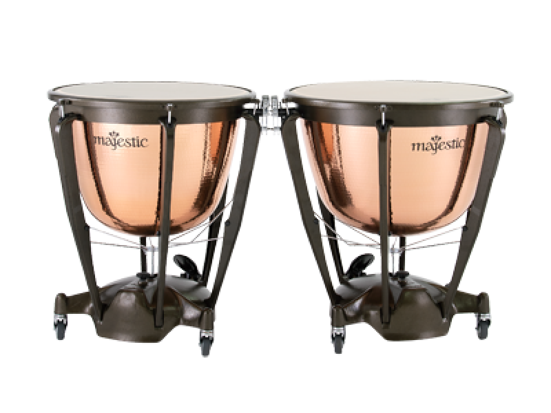 Preview: MAJESTIC Pauke, Symphonic Series, 26", Kupfer, gehämmert, tiefgezogen,