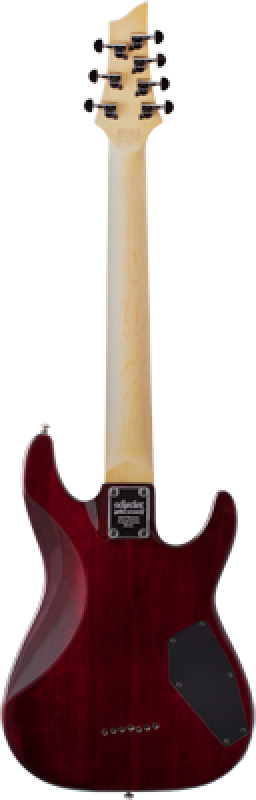 Preview: SCHECTER E-Gitarre, Omen Extreme 7, Black Cherry, Linkshänder
