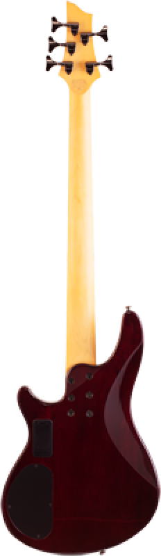 Preview: SCHECTER Bassgitarre, Omen Extreme-5, Black Cherry
