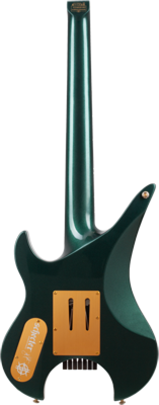 Preview: SCHECTER E-Gitarre, Synyster Gates Custom-7 TR Headless, Oak Green Met