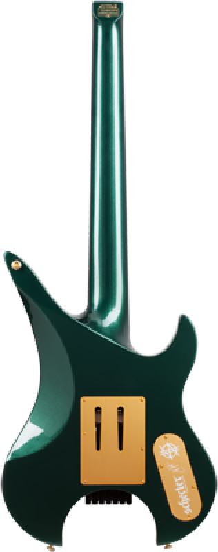 Preview: SCHECTER E-Gitarre, Synyster Gates Custom-7 TR Headless, Oak Green Met