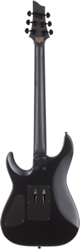 Preview: SCHECTER E-Gitarre, Damien 6 FR, Satin Black