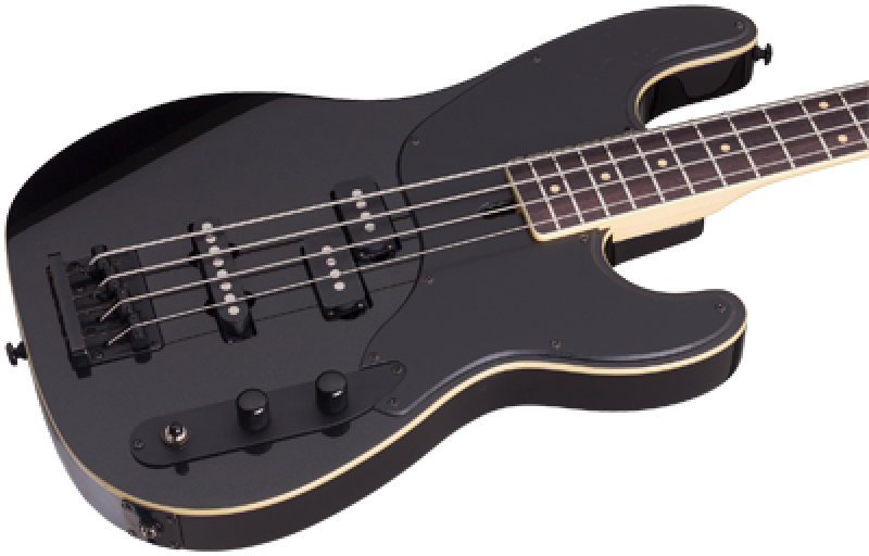 Preview: SCHECTER Bassgitarre, Signature Michael Anthony, Carbon Grey