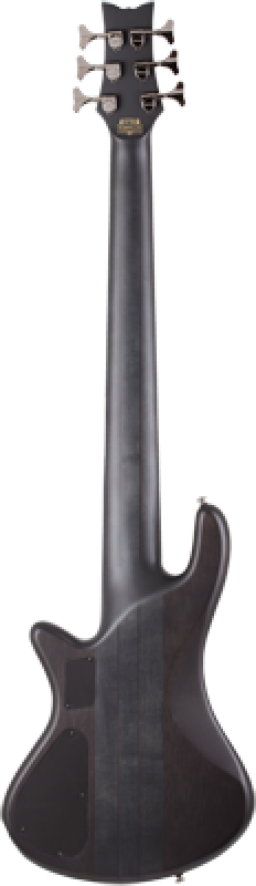 Preview: SCHECTER Bassgitarre, Stiletto Studio-6, See-Thru Black Satin