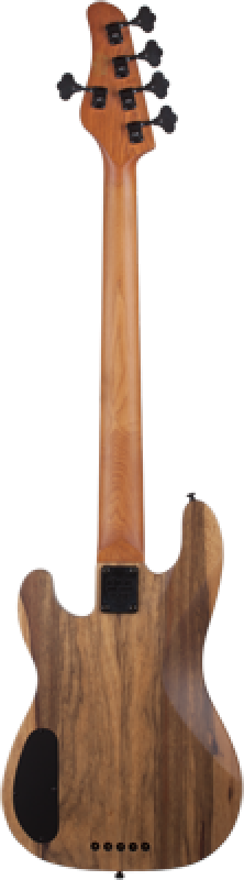 Preview: SCHECTER Bassgitarre, Model-T 5 Exotic, Black Limba