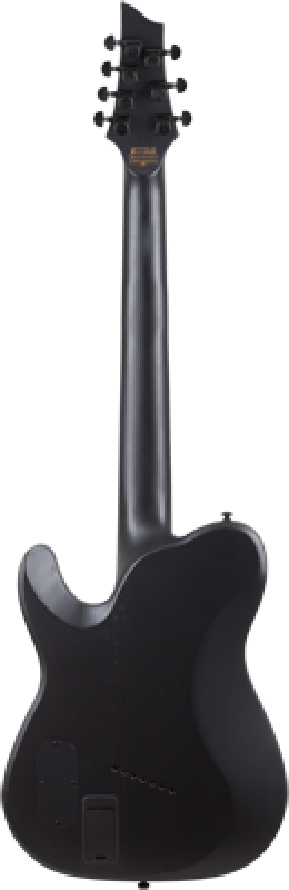 Preview: SCHECTER E-Gitarre, PT-7 Multiscale Black Ops, Satin Black Open Pore