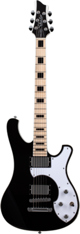 Preview: SCHECTER E-Gitarre, Stargazer-6, Gloss Black