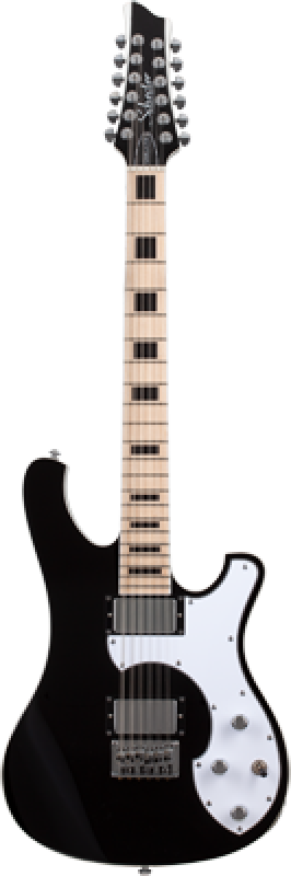 Preview: SCHECTER E-Gitarre, Stargazer-12, Gloss Black