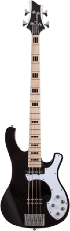 Preview: SCHECTER Bassgitarre, Stargazer-4, Gloss Black