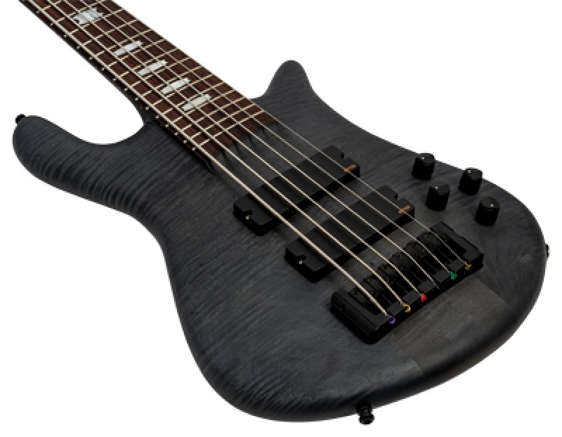 Preview: SPECTOR Bassgitarre, EuroLX, 6-Saiter, aktiv, Black Stain Matte