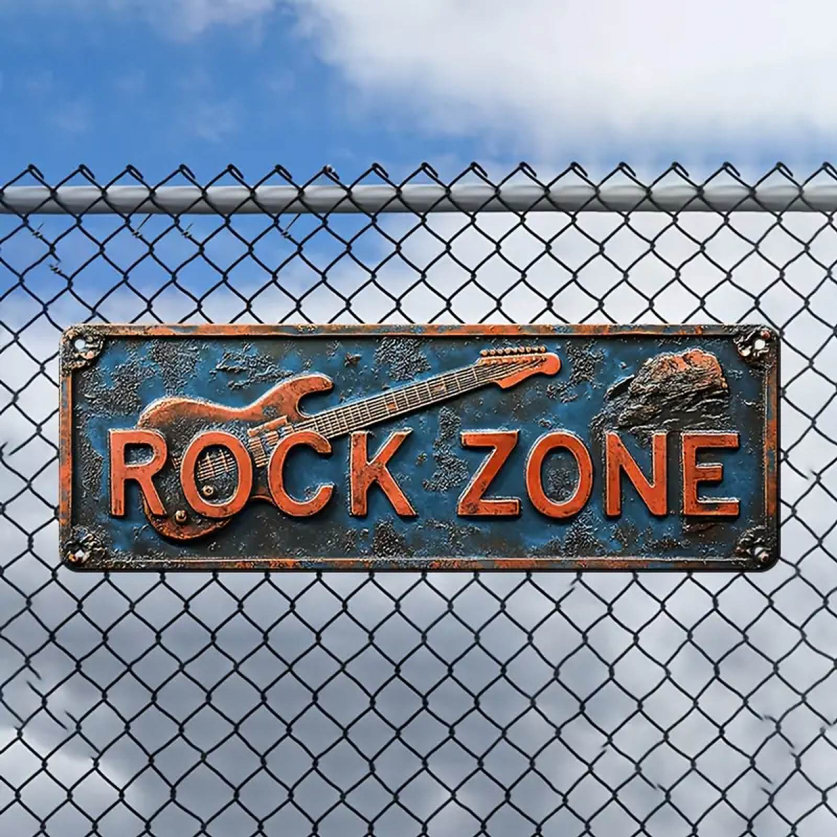 Preview: ROCK-HUS Schild Rock Zone