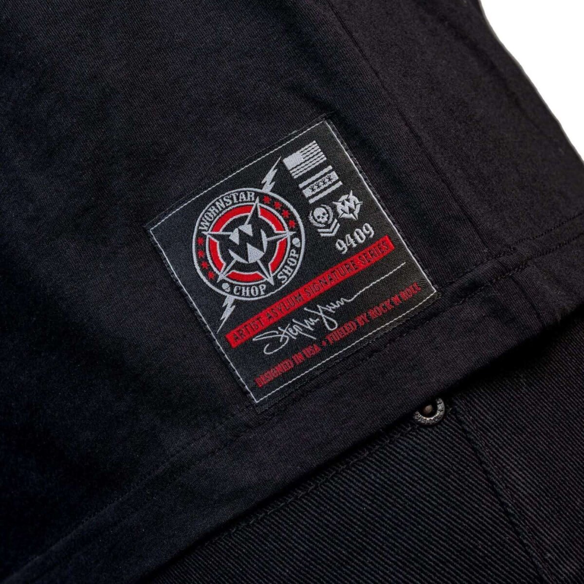 Preview: WORNSTAR Herren Artist Asylum Signature Series Electric Tee T-Shirt schwarz