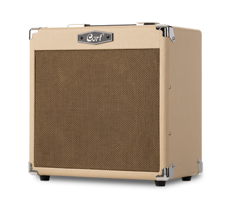 Preview: CORT E-Gitarrencombo, CM15R, White Sand, 15 Watt