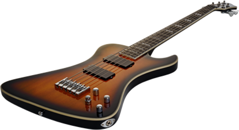 Preview: HAGSTROM E-Bass, Nekromant 5, Tobacco Sunburst