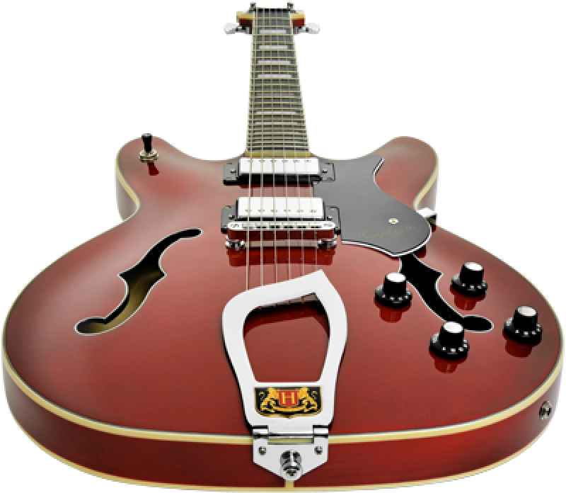 Preview: HAGSTROM E-Gitarre, Viking, Transparent Cherry