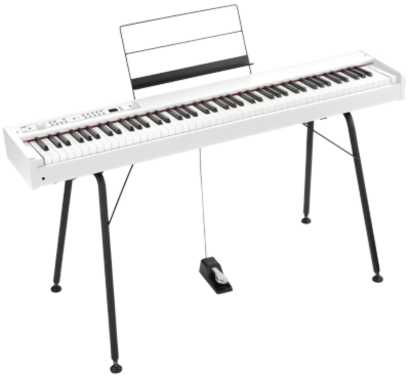 Preview: KORG Digitalpiano, D1, Stagepiano, 88 Tasten, weiß