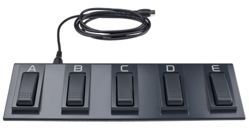 Preview: KORG Fußtaster, EC5, Multifunktion, 5-fach, Pa-Serie