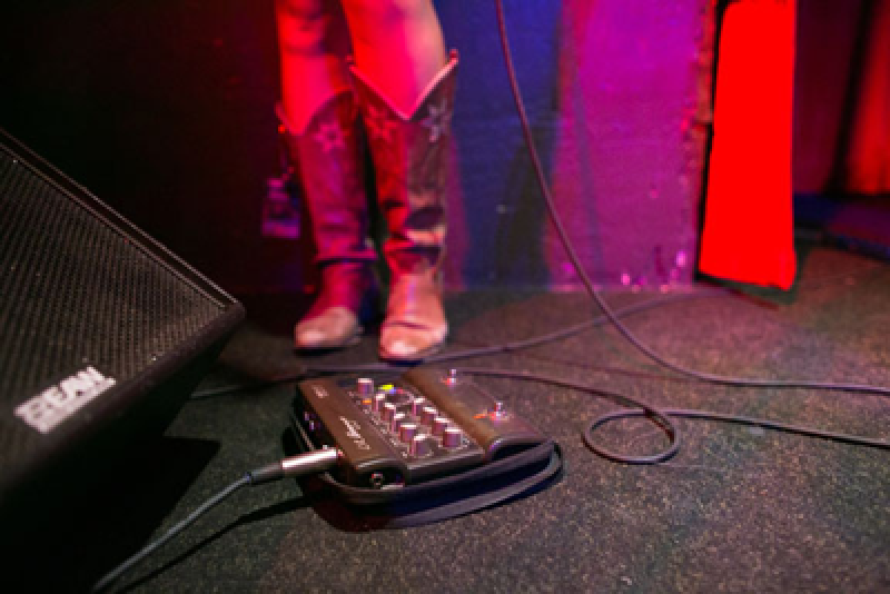 Preview: L.R.BAGGS Preamp, Venue DI, DI-Pedal, 5-Band EQ, Notch Filter, f. Akus