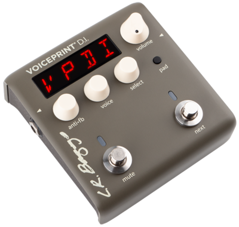 Preview: L.R.BAGGS Preamp, VOICEPRINT DI, DI-Pedal, mit Voiceprint Technologie