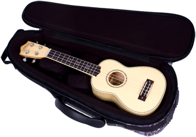 Preview: LANIKAI Koffer, Tribal Softcase für Sopranukulele