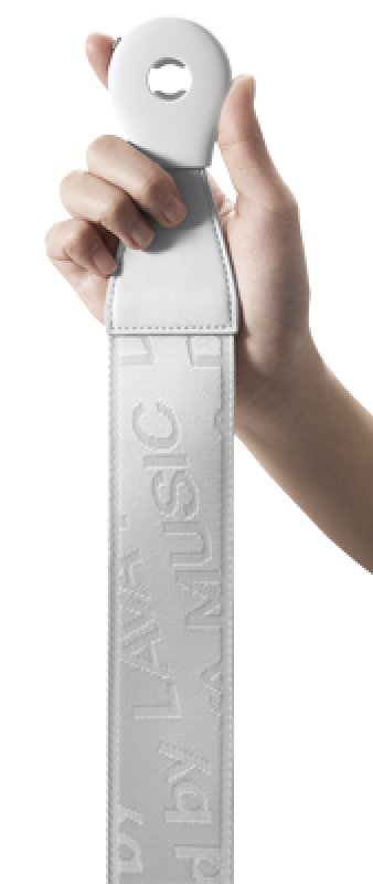 Preview: LAVA Gitarrengurt, Ideal Strap 2, White