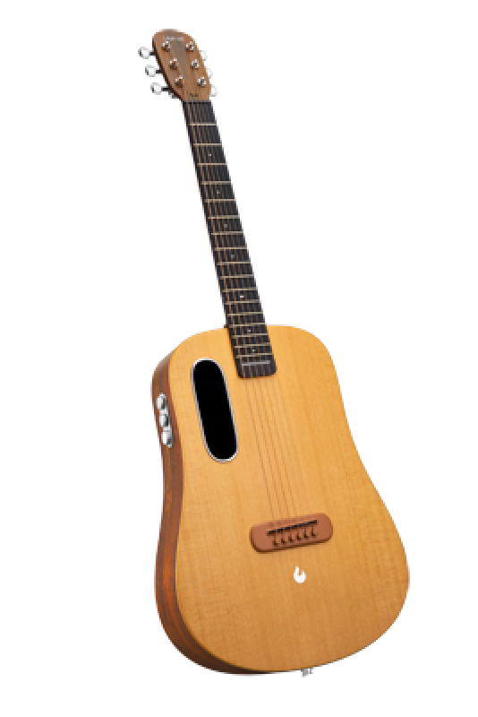 Preview: LAVA Akustikgitarre, Me Air Spruce, 36", Woodgrain Brown/Burlywood, Ai
