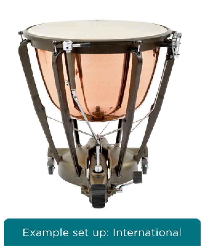 Preview: MAJESTIC Pauke, Symphonic Grand Series, 29", Kupfer, poliert, tiefgezo