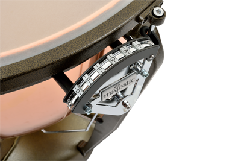 Preview: MAJESTIC Pauke, Symphonic Grand Series, 32", Kupfer, poliert, tiefgez.
