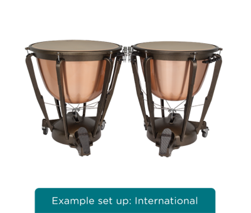 Preview: MAJESTIC Pauke, Symphonic Series, 26", Kupfer, poliert, tiefgezogen, d