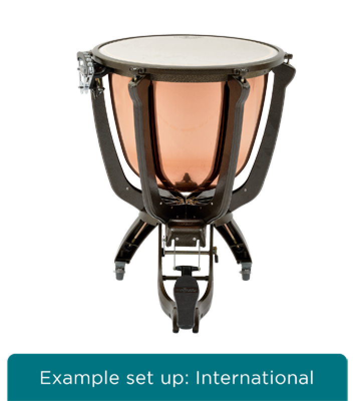 Preview: MAJESTIC Pauke, Prophonic Series, 20", Kupfer, poliert, tiefgezogen, d